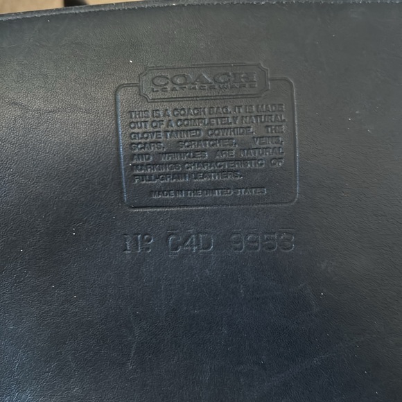 Coach leather bag - Picture 4 of 4